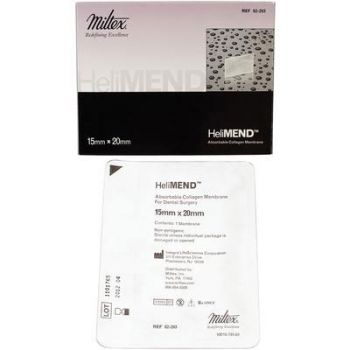 HeliMend Collagen Membrane 15 x 20 mm, Absorbs in 4 to 8 Weeks